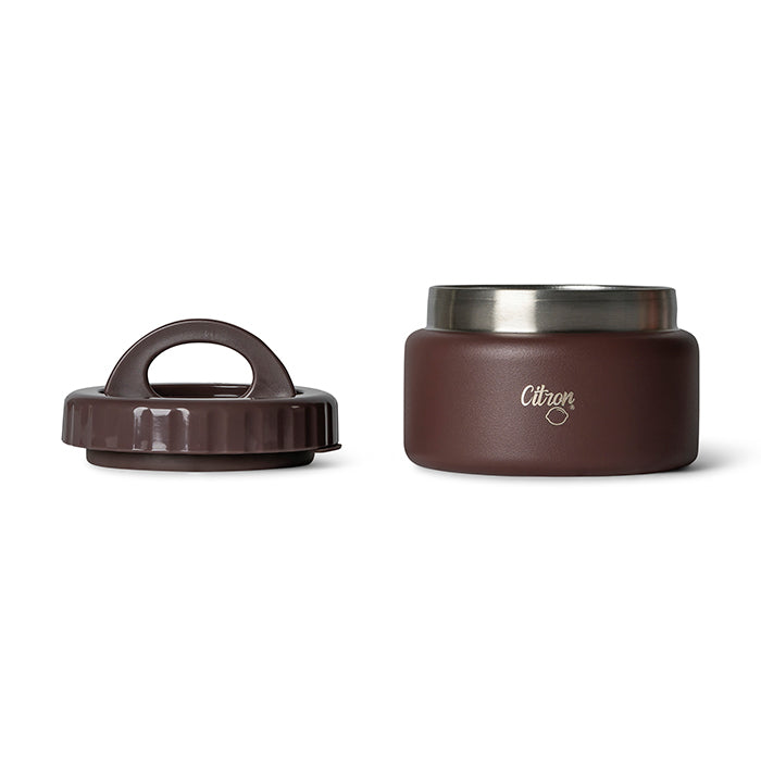 Citron Small Thermal Food Jar 250ml Plum