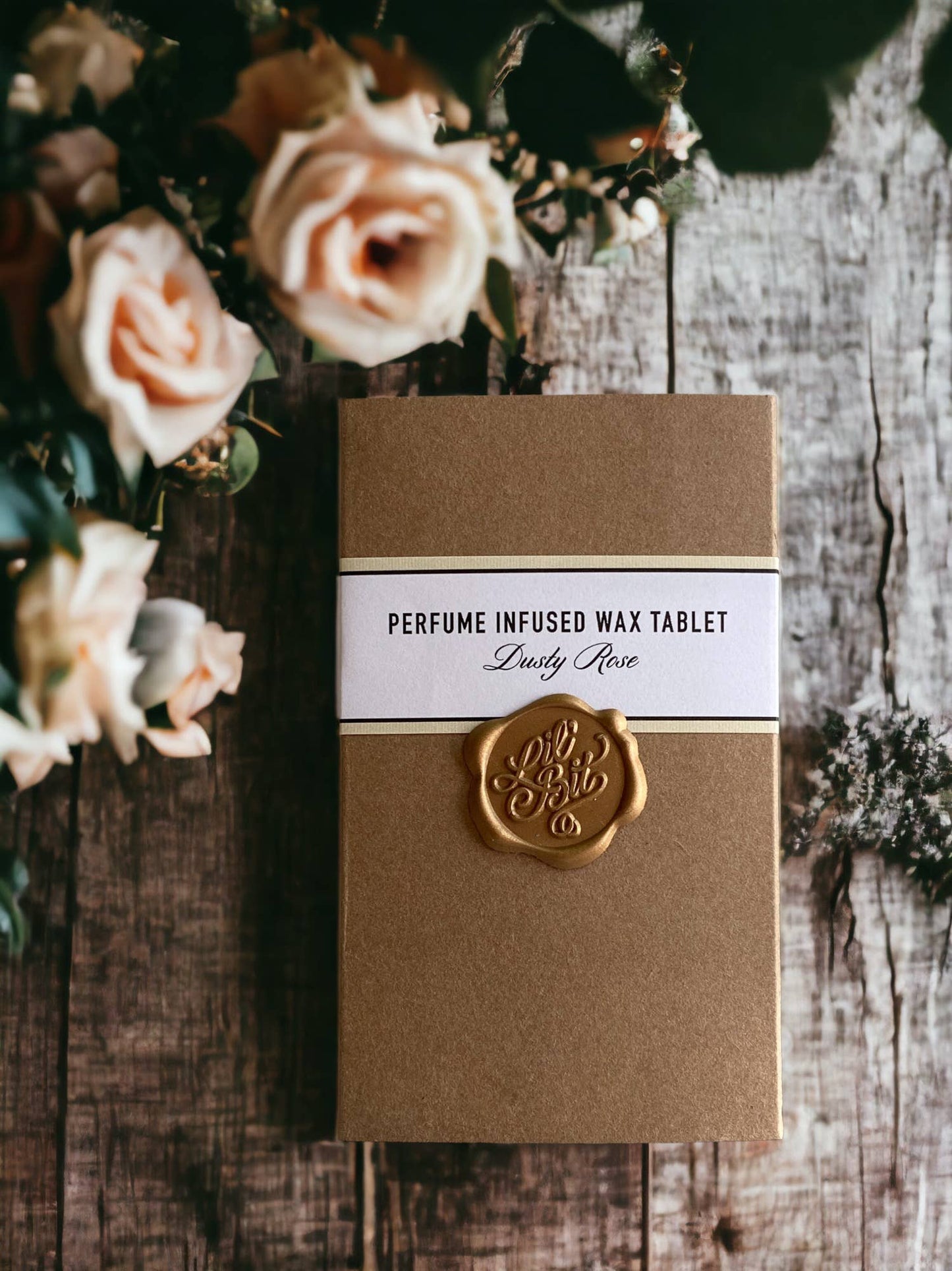 Wax Tablet Perfume Infused - Dusty Rose by Lil'Bit BETTER
