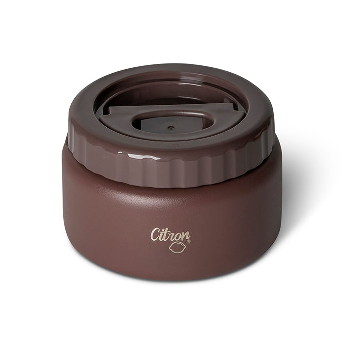 Citron Small Thermal Food Jar 250ml Plum