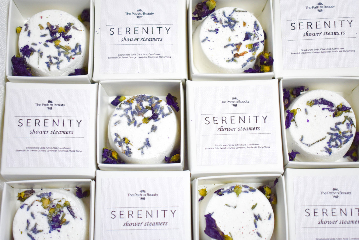 The Path to Beauty - Serenity Shower Steamers