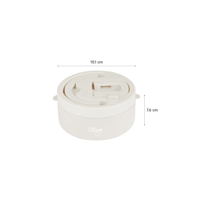 Citron Large Thermal Food Jar 400ml Black
