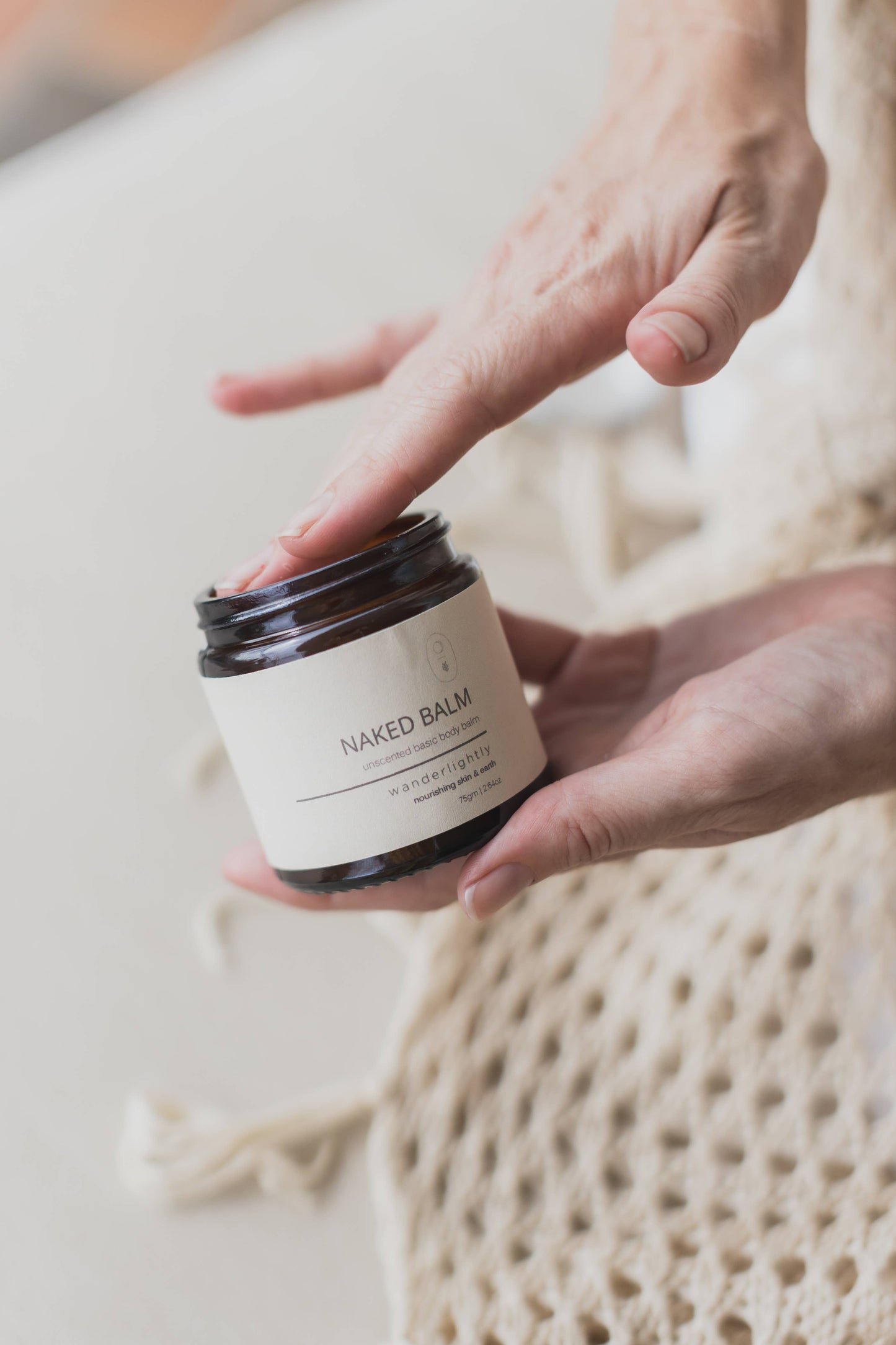 NAKED BALM by WANDERLIGHTLY( BRONZE Winner Clean + Conscious Awards 2024))