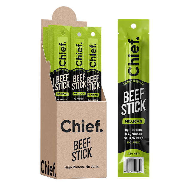 Organic Beef Sticks - Mexicanby Chief
