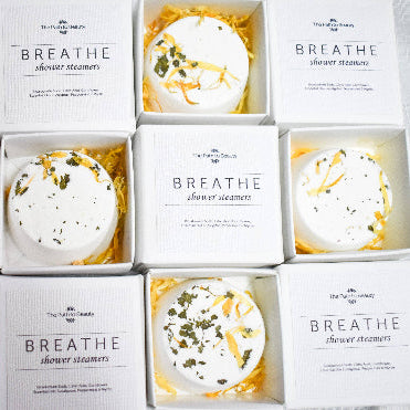 Image of shower steamers for stress release, valentine's day and gifts