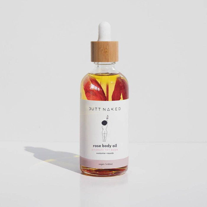 Image of Butt Naked Rose Body Oil