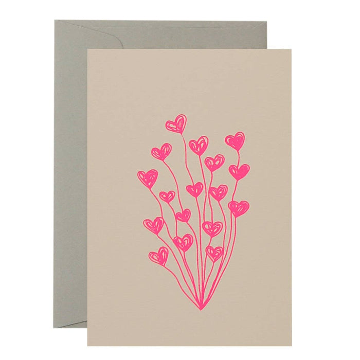 Image of Card - Heart Balloons
