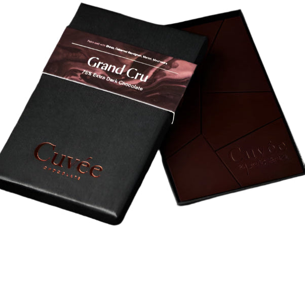 Grand Cru 75% Extra Dark Chocolate by CUVEE