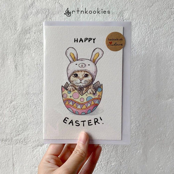 Image of Happy Easter - Greeting Card