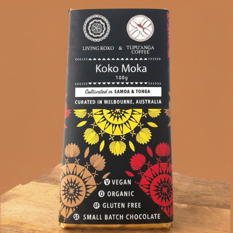 Koko Moka chocolate bar made in melbourne