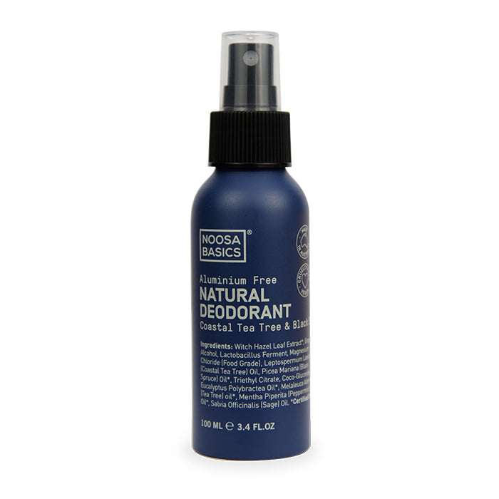 Noosa Basics Natural Deodorant Spray Coastal Tea Tree & Black Spruce (Copy)