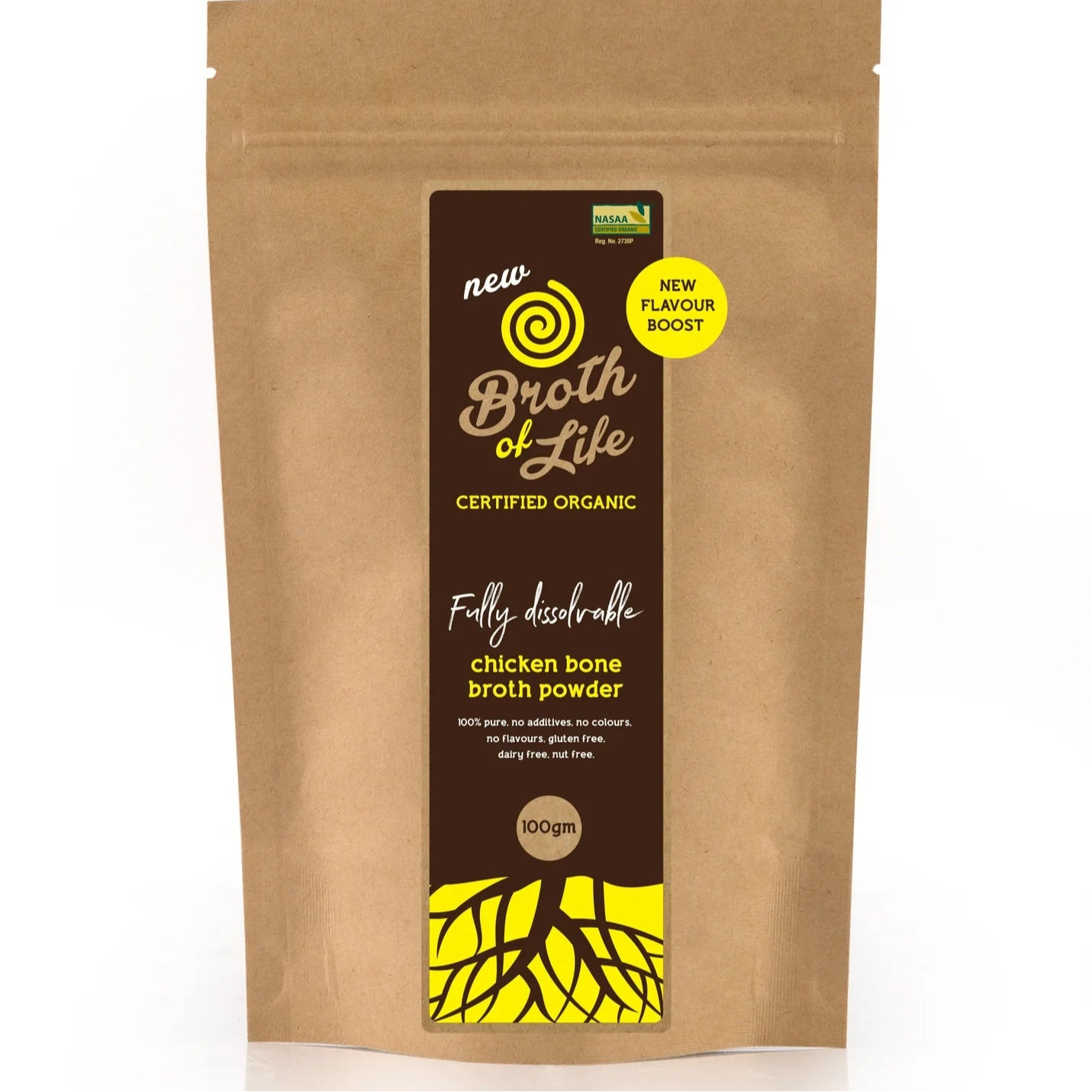 Broth of Life chicken bone broth powder -organic