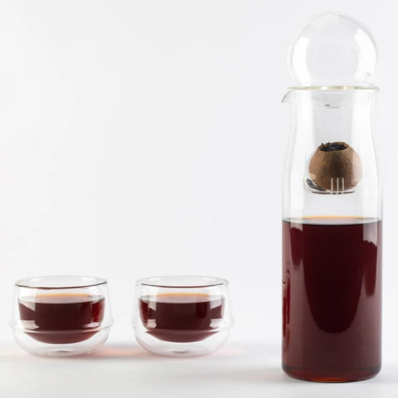 this is an image of tea in glasses