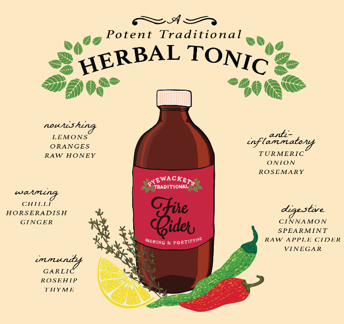 Image of Pyewackets Traditional - Fire Cider Tonic