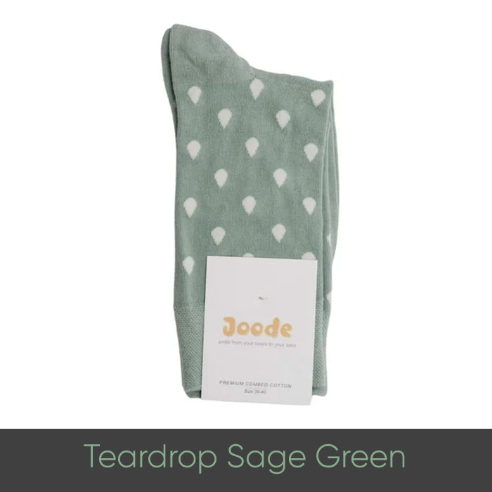 Geen teardrop socks