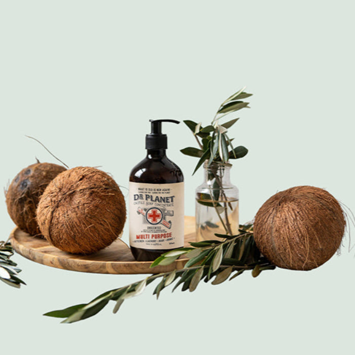 Dr Planet Castille Soap Unscented 500ml