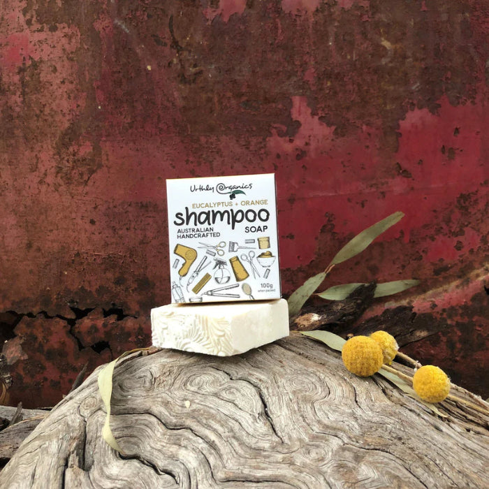 Urthly Organics Soap Orange + Eucalyptus Hair and Body Soap