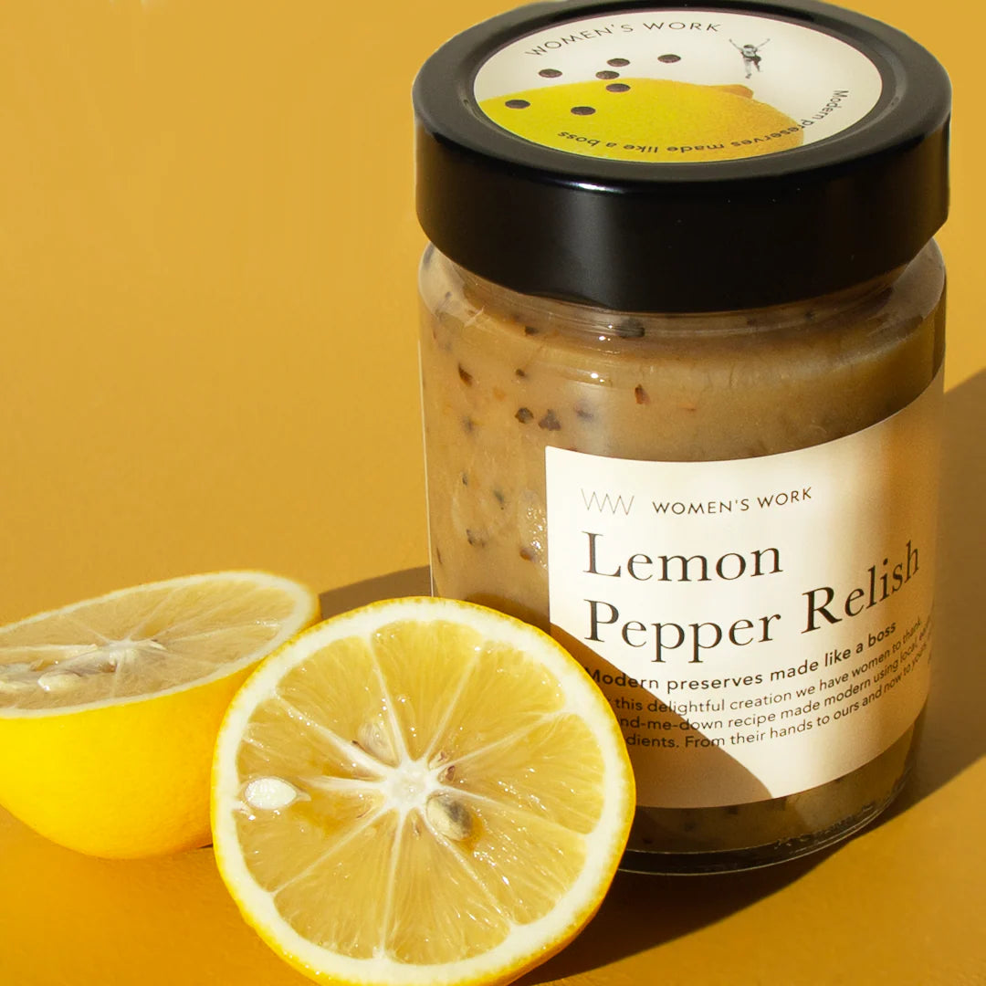 Lemon Pepper Relish Grande by Women's Works