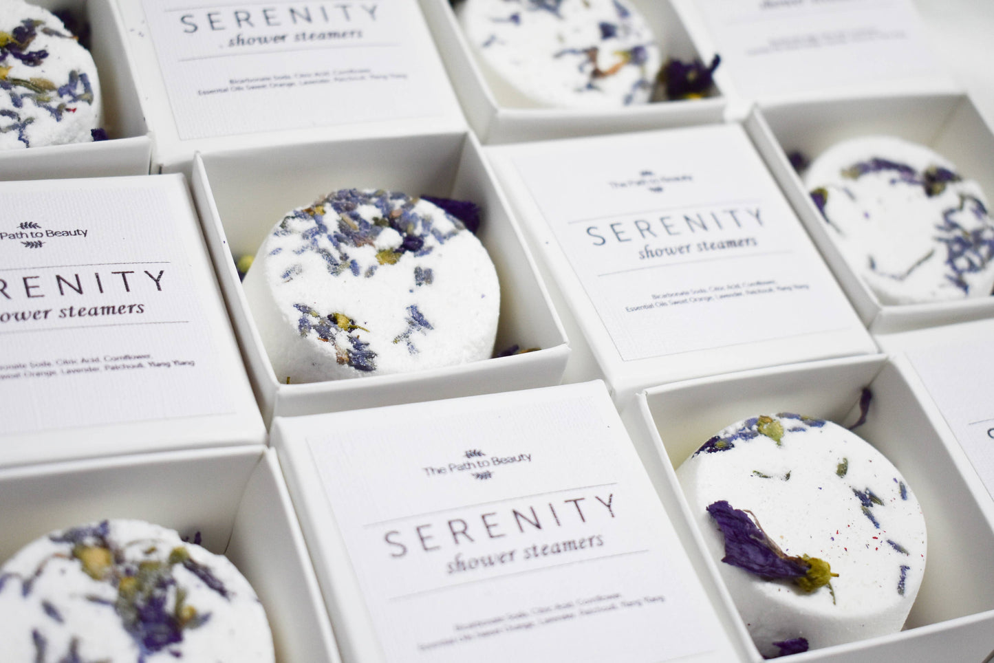 The Path to Beauty - Serenity Shower Steamers
