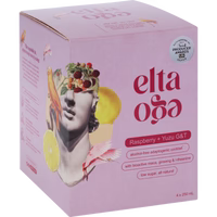 Raspberry+Yuzu G+T - Alcohol-free Cocktail by Elta Oga