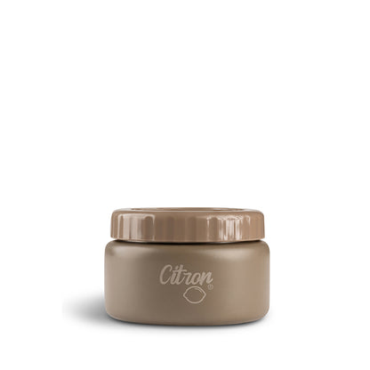 Citron Small Thermal Food Jar 250ml Brown