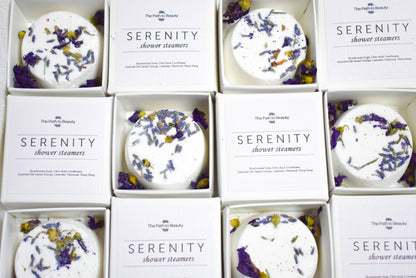 The Path to Beauty - Serenity Shower Steamers