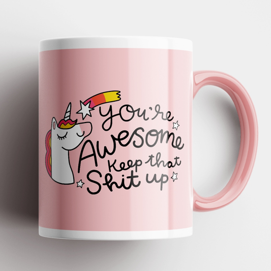 Mug  - You're Awesome Unicorn by Disrupted Industries