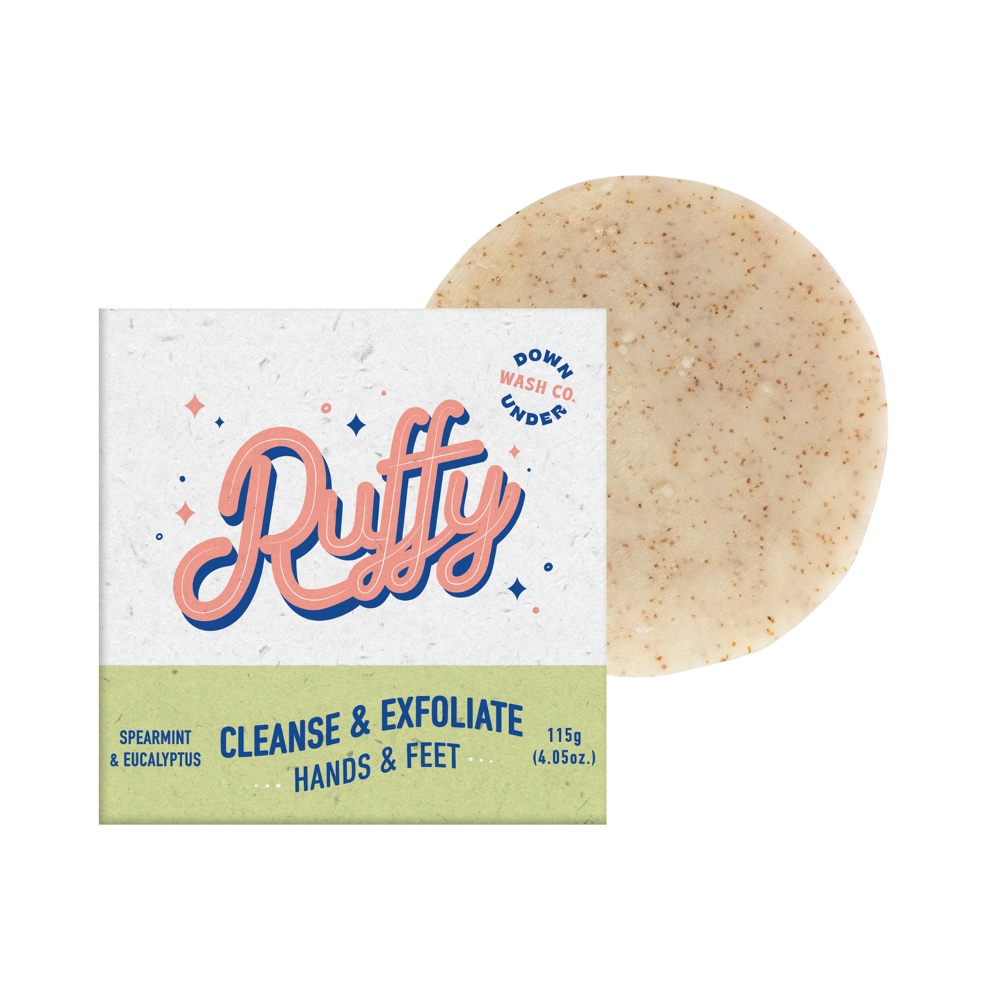 Ruffy Cleanse & Exfoliate - Hands & Feet by DOWNUNDER WASH & CO