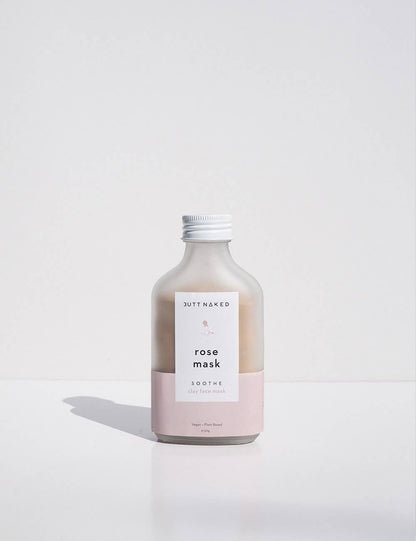 Face Mask - Rose Pink Clay Face Mask by BUTT NAKED BODY