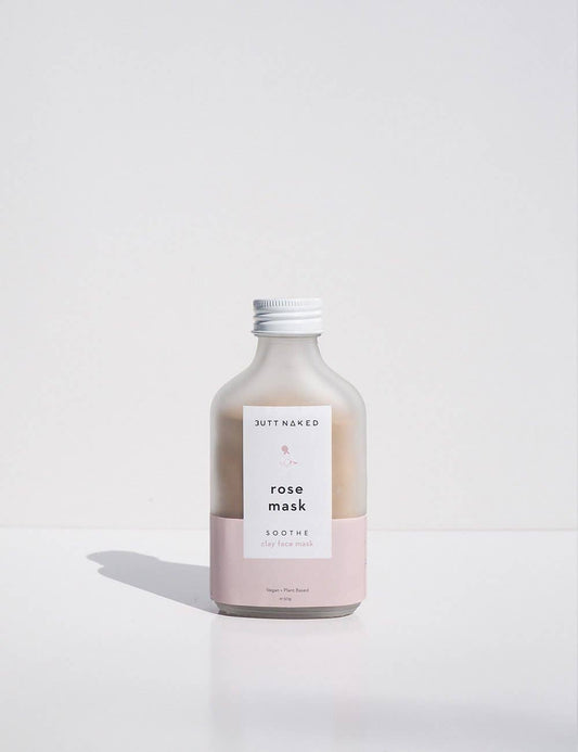 Butt Naked Body - Rose Pink Clay Face Mask