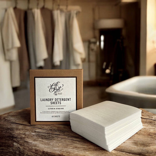 Lil'Bit Better - Natural Laundry Detergent Sheets - Fresh Linen (40)