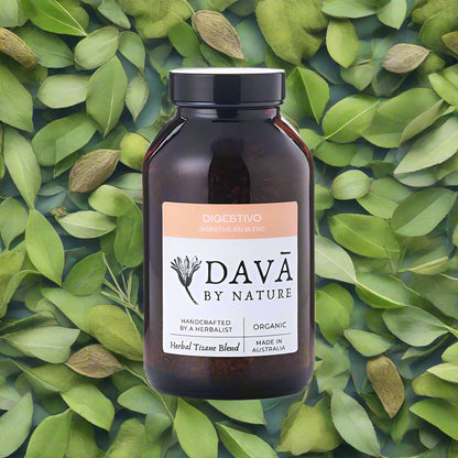 Image of DAVA BY NATURE Digestivo bottle, a great low-tox gift for tea lovers