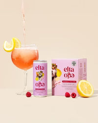 Raspberry+Yuzu G+T - Alcohol-free Cocktail by Elta Oga