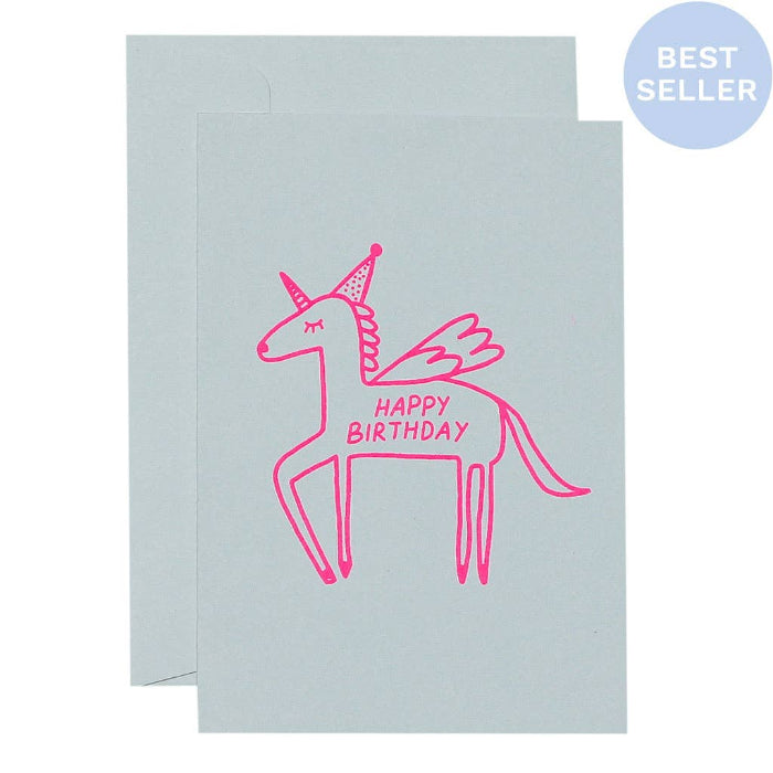 Image of Me & Amber - Flying Unicorn Birthday