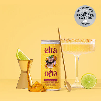 Passionfruit Margarita - Alcohol-free Cocktail by Elta Oga