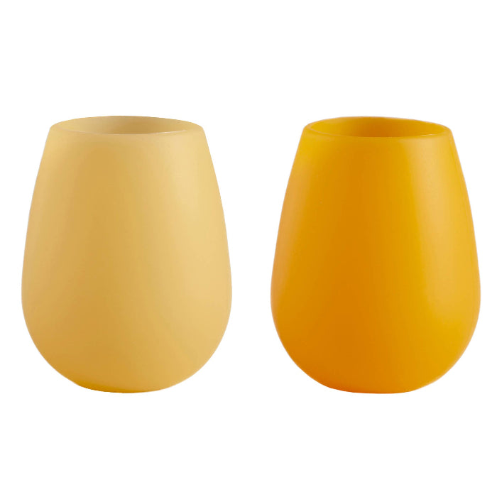 Image of Porter Green - Buttermilk + Sunflower | Fegg | Silicone Unbreakable Glasses