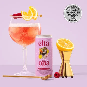 Raspberry+Yuzu G+T - Alcohol-free Cocktail by Elta Oga