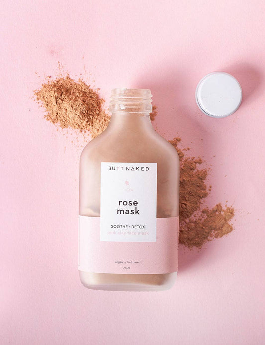 detox soothing rose mask