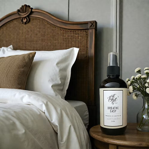 Breathe Easy- White Camphor Room/Pillow Spray & Steam Inhalant by Lill Bit Better