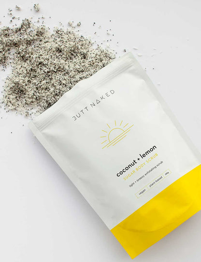 Butt Naked Body - Coconut + Lemon Body Scrub