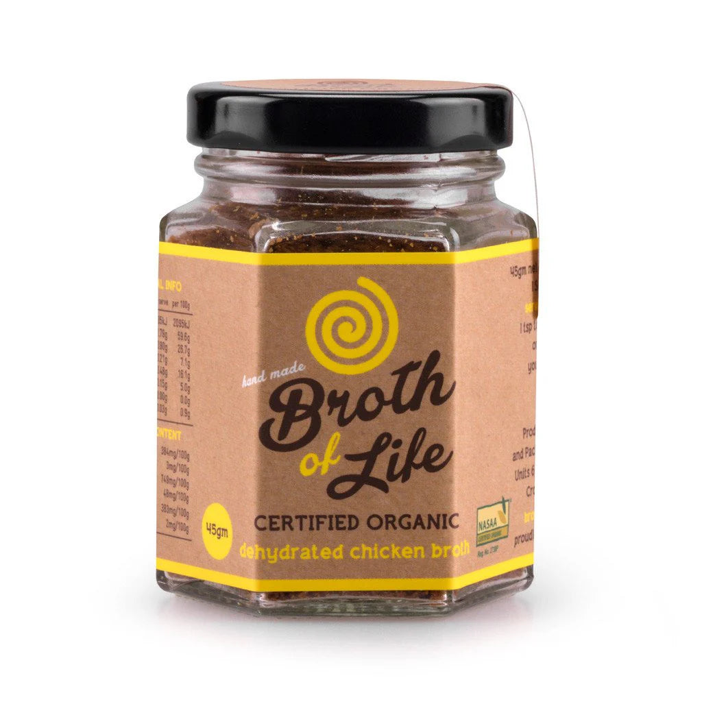Organic Freeze - Dried CHICKEN Bone Broth by Broth for Life