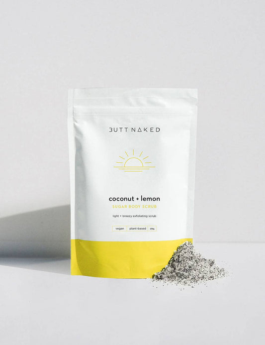 Butt Naked Body - Coconut + Lemon Body Scrub