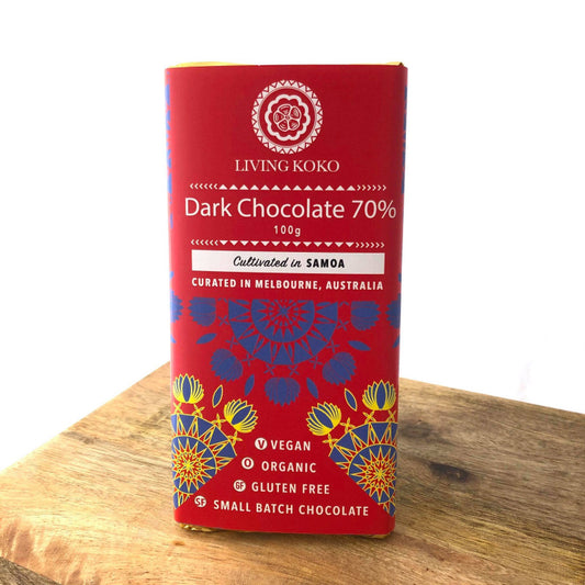 70% Dark Chocolate by LIVING KOKO
