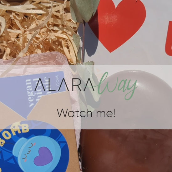 this is a video of a galentine's gift box

