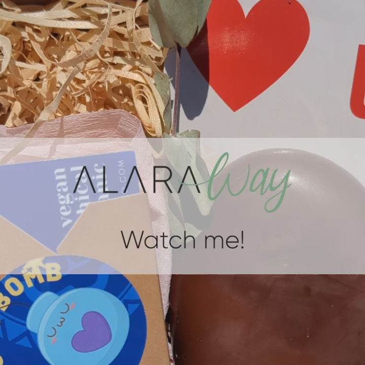 this is a video of a galentine's gift box
