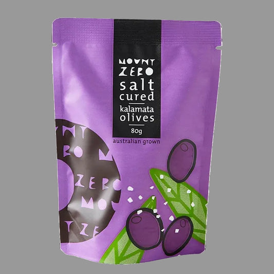 Marinated Salt Cured Kalamata Olives by Mount Zero